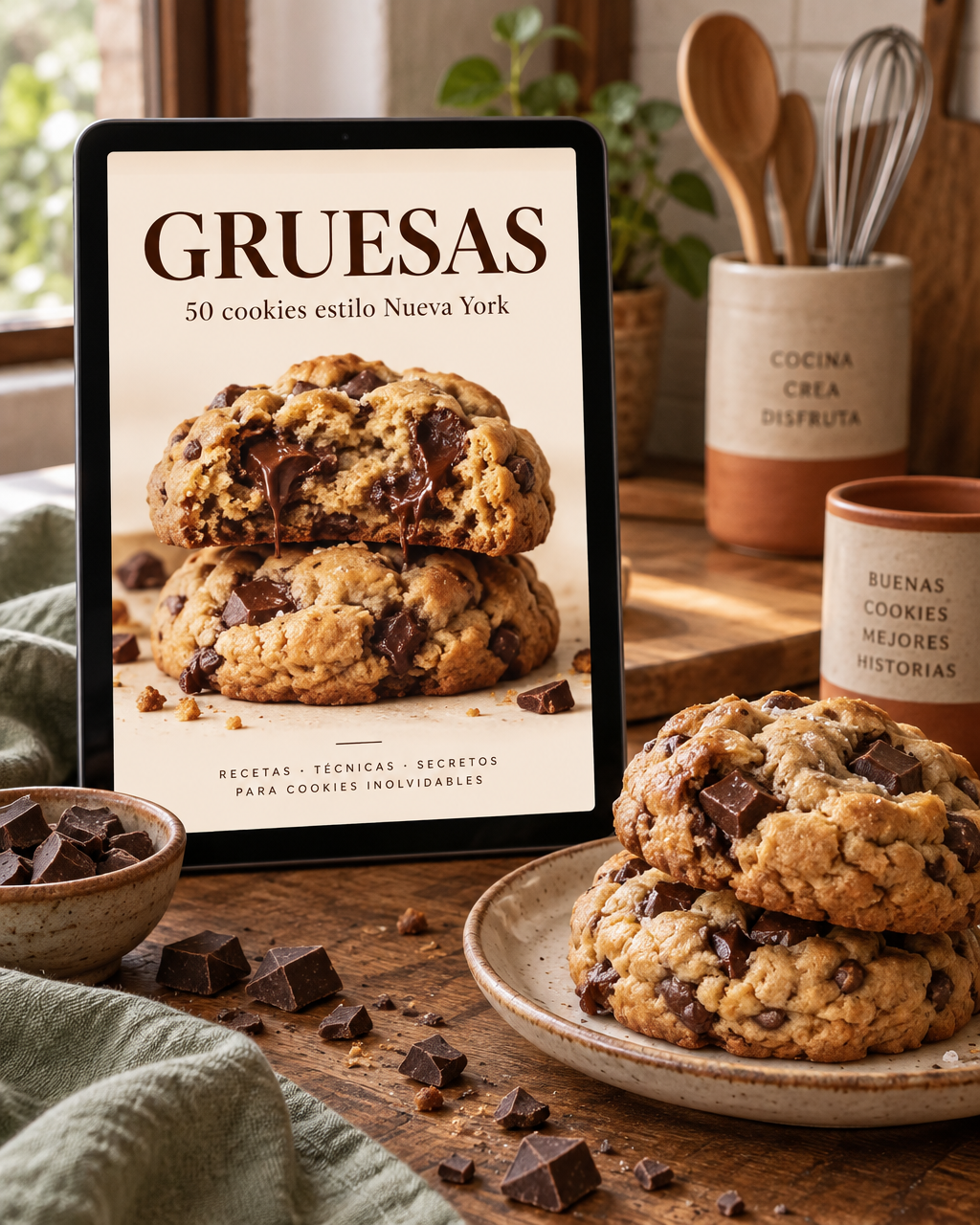 Portada del ebook GRUESAS: cookies gruesas estilo Nueva York